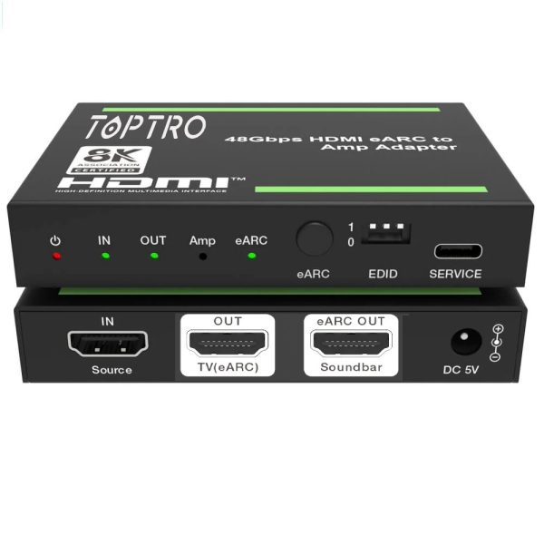 TOPTRO eARC 4K 60Hz Audio Extractor Dolby Atmos